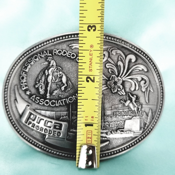 ZEE Series Pro Rodeo hall of fame belt buckle by A - Picture 4 of 5